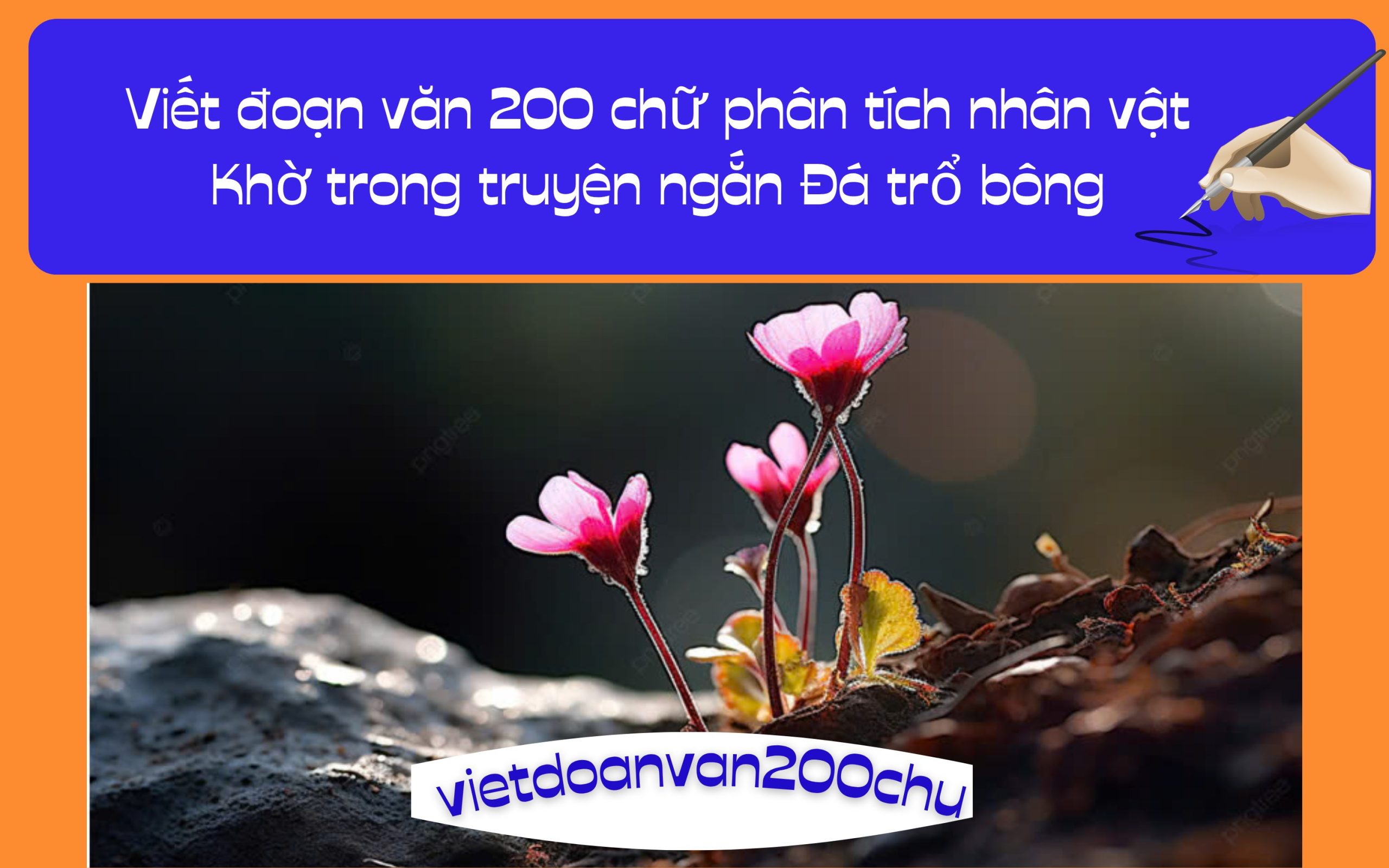 Đoạn văn 200 chữ phân tích nhân vật Khờ trong truyện ngắn Đá trổ bông